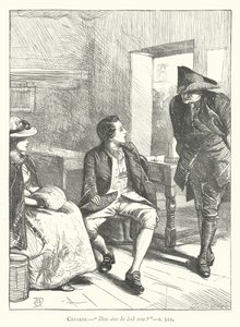 Illustration für Der gutmütige Mann (Gravur) von George John Pinwell