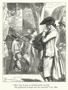 Illustration für Der Reisende (Gravur) von George John Pinwell