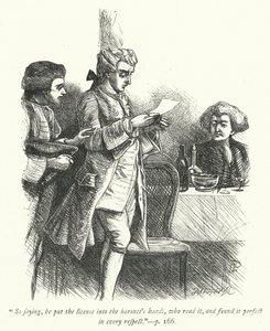 Illustration für Der Pfarrer von Wakefield von George John Pinwell