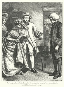 Illustration für Der Pfarrer von Wakefield (Gravur) von George John Pinwell