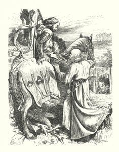 Die Abreise des Pilgers von George John Pinwell