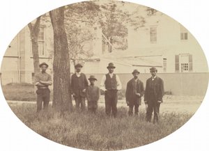Gruppenporträt [verso] von George Kendall Warren