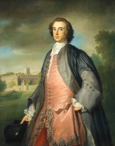 Ein Absolvent des Merton College, Oxford, um 1754-1755
