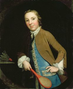 Porträt von Master Francis Barrell, 1750er Jahre von George Knapton