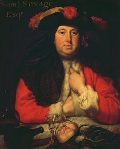 Samuel Savage Esq., 1744 von George Knapton
