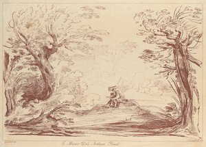 Ohne Titel: Landschaft mit Figuren von George Knapton