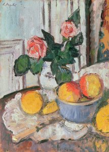 Rosen und Früchte