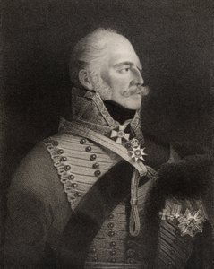 Prinz Ernst August, Herzog von Cumberland und König von Hannover, graviert von H.R. Cook, aus 