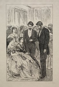 Viel Lärm um nichts, 1866 von George Louis Palmella Busson Du Maurier