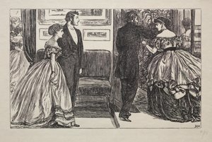 Die Königin der Diamanten - Wie sie gewonnen und verloren wurde, 1866 von George Louis Palmella Busson Du Maurier