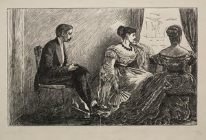 Die weiße Kamelie, 1868 von George Louis Palmella Busson Du Maurier