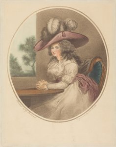 Anne Ward Morland (Delia in der Stadt) von George Morland