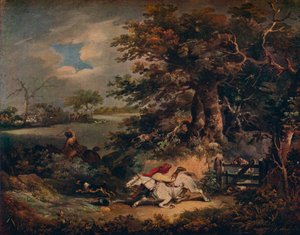 Voller Schrei - Und ein Sturz von George Morland