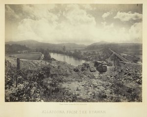 Allatoona von der Etawah von George N. Barnard