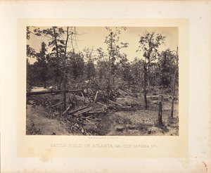 Schlachtfeld von Atlanta, Georgia, 22. Juli 1864, Nr. 1 von George N. Barnard