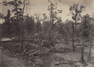 Schlachtfeld von Atlanta, Georgia, 22. Juli 1864 Nr. 1, 1860er Jahre von George N. Barnard