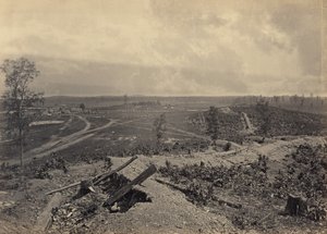 Schlachtfeld von Resacca, Georgia, Nr. 4 von George N. Barnard