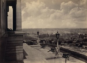 Nashville vom Kapitol von George N. Barnard