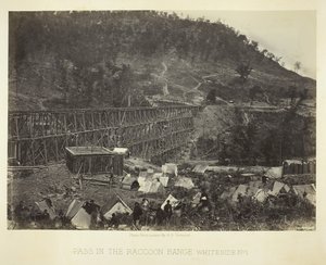 Pass im Raccoon Range, Whiteside Nr. 1 von George N. Barnard