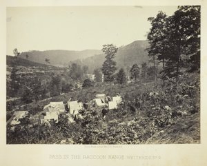Pass im Raccoon Range, Whiteside Nr. 2 von George N. Barnard