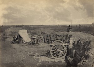 Rebellenwerke vor Atlanta, Ga., Nr. 4 von George N. Barnard