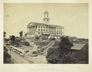 Das Kapitol, Nashville, Tennessee von George N. Barnard