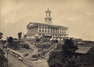 Das Kapitol, Nashville, Tennessee von George N. Barnard