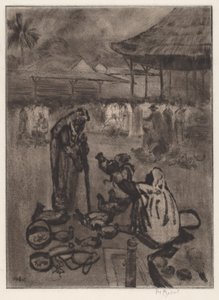 Hühnerverkäufer, Trinidad von George Overbury