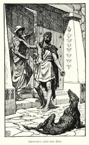 Odyssee: Odysseus und sein Hund von George Percy Jacomb Hood