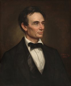 Abraham Lincoln, 1860 von George Peter Alexander Healy