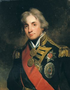 Porträt von Nelson (1758-1805) von George Peter Alexander Healy
