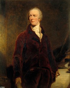 Porträt von William Pitt (1759-1806), Schatzkanzler von Großbritannien. Gemälde von Georges Healy (1808-1894) 19. Jahrhundert, nach Sir Thomas Lawrence (1796-1830)