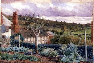 Aus dem Garten des Sherford Cottage, Bromyard von George Price Boyce