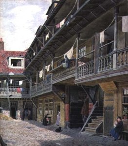 The Oxford Arms, Warwick Lane, London von George Price Boyce