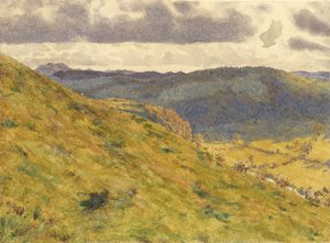 Tal des Teme, ein sonniger Novembermorgen, 1960 von George Price Boyce