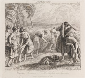 Ernte, Augsburg, um 1821