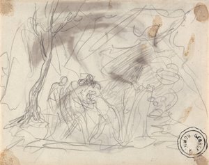 Canidia und der Jüngling von George Romney