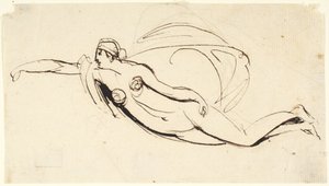 Weiblicher Akt von George Romney