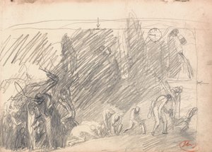 Studie einer Figurenkomposition von George Romney
