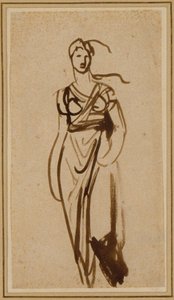 Figur einer Frau von George Romney