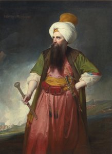 Porträt von Edward Wortley Montagu von George Romney