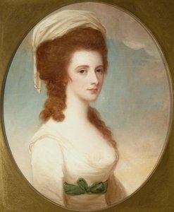 Porträt von Miss Mariah Copley von George Romney