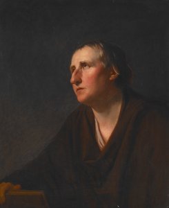 Porträt von Rev. Richard Stables von George Romney
