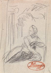 Liegende weibliche Figur von George Romney