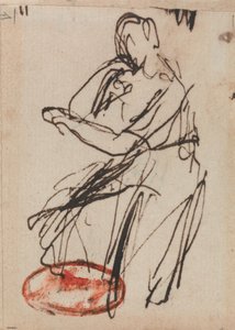 Sitzende Frau von George Romney