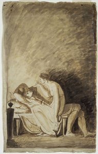 Der Ursprung der Malerei von George Romney