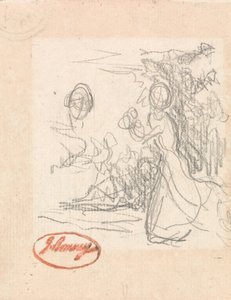 Junge Dame, möglicherweise auf der Flucht von George Romney