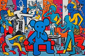 The Aftermath Lounge, 2024 von George Rosaly
