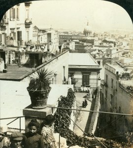 Von den Hügeln von Neapel, Italien, um 1909