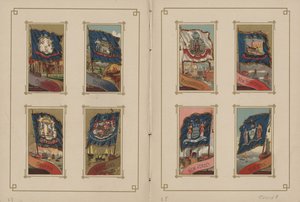Flaggen aller Nationen und der Vereinigten Staaten von Amerika - Seiten 27 und 28, 1887
